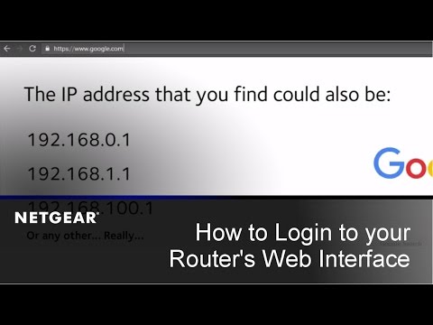 How to Login to your NETGEAR Router's Web Interface | PC and Mac How to Login to your NETGEAR Router's Web Interface | PC and Mac