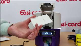 Cleaning your DS2 Entrust printer with a cleaning card \u0026 swab