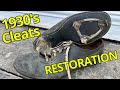 1930's WlLSON Baseball Cleats Restoration