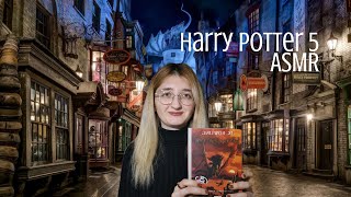 Harry Potter ASMR Reading Harry Potter and the Order of the Phoenix Chapter 5 ✨️ #harrrypotterweek