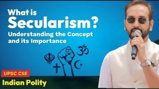 What is Secularism? Origin of Secularism & Issues, Is India a Secular Country? #upsc2024 #secularism