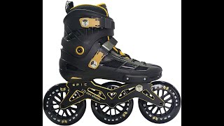 Epic Skates 125mm Engage 3 Wheel Inline Speed Skates