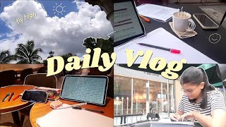 study with me | Daily vlog 📚✨️