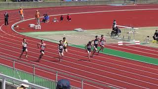 2019 大館市民陸上 一般男子 100m 決勝 TR1組