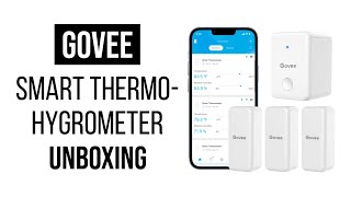 Govee WiFi Digital Hygrometer Thermometer Unboxing 2022