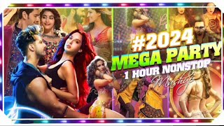 PARTY MASHUP 2024" 1 Hour Songs, NonStop DJ, bollywood party mashup 2024 | nonstop party mashup 2024