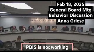 2025, Feb 18 - PBIS Is Not Working - Saugus Union School District Behavior Discussion