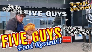 I REVIEW one of the best burger places in edinburgh but is it worth it !! - FIVE GUYS