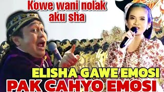 PAK CAHYO EMOSI ‼️ CINTANE DITOLAK ELISHA || LIMBUKAN LUCU KI CAHYO KUNTADI