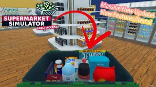 Supermarket Simulator MASSIVE UPDATE! 🚀 Amazing New Features \u0026 Quality of Life Improvements! Part 20