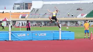 111年全國田徑錦標賽　男子　跳高 - High Jump　決賽    鄭詠仁    2.15M