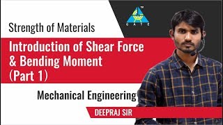 Introduction of Shear Force & Bending Moment (Part-1) | Strength of Materials