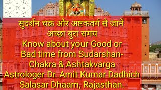 Sudarshan Chakra & Ashtakvarga Good or Bad time सुदर्शन चक्र और अष्टकवर्ग से जानें अच्छा बुरा समय