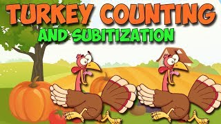 Thanksgiving Counting \u0026 Subitization Song