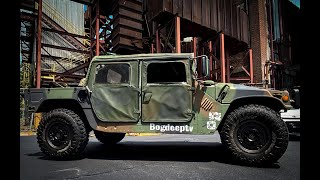 Humvee with MagnaFlow exhaust