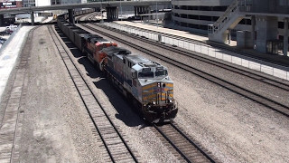 KCS #4603 leads WB Empty Coal Train. Kansas City, MO 5/7/17