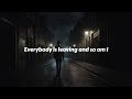 walk alone by kao official lyric video