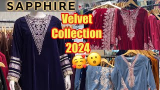 Sapphire New velvet Collection 2024 || Luxury Pret || winter Pret  #sapphire #velvet #vacollections