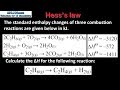 R1.2.2 Hess's law example