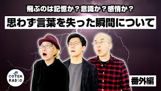 飛ぶのは記憶か？意識か？感情か？思わず言葉を失った瞬間について【番外編＃112】