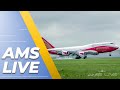 🔴 SPECIAL LIVERIES GALORE || LIVE PLANE SPOTTING at Amsterdam Schiphol Airport | AMS LIVE