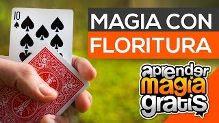 Cambio de carta en el aire - Truco de magia revelado con floritura