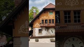 Germany mein Giant Working Cuckoo clock ⏰⌚  #shortvideo #viral #shorts #europe #trip