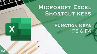 Microsoft Excel Keyboard Shortcut Keys | Function Keys: F3 \u0026 F4