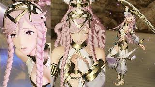 オリヴィエの全アクション ファイアーエムブレム無双 DLC Fire Emblem Warriors Olivia