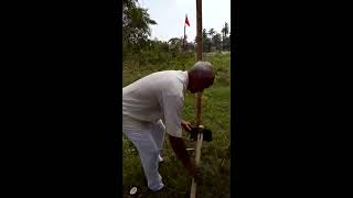 Stone foundation ceremony of Shri Brajendra Narayana Math on 24.05.2020 part 1