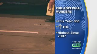 Philadelphia Homicide Rate Climbs, Highest In Over A Decade