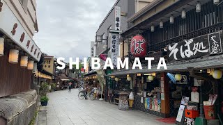 【4K】Walking around Shibamata in Katsushika-ku Tokyo Japan.