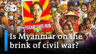 UN envoy warns of possible civil war in Myanmar | DW News