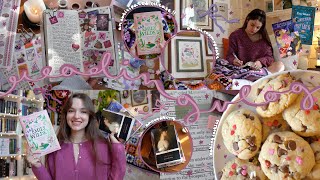 READING VLOG | my first five star of the year, annotating, baking + a classic🌷