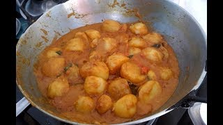 Posto Aloo Dom | delicious Niramish posto Aloo Dom bengali recipe | Veg Dum Aloo with poppy