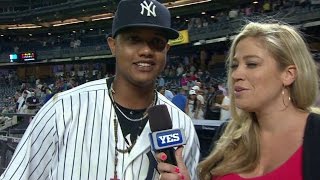 BAL@NYY: Castro discusses his big night at the plate