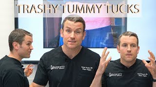 Trashy Tummy Tucks! | What a bad Tummy Tuck Looks Like | Los Angeles | Abdominoplasty