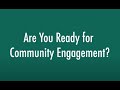 What is Community Engagement?