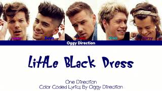 One Direction - Little Black Dress (New Color Coded Lyrics 2024)