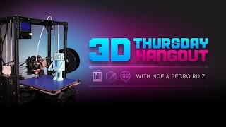 3D Hangouts - Seflies and Zebras #3DThursday #3DPrinting