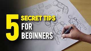 Secret tips for beginners | Drawing tips for beginners