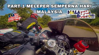 MELEPER DI TRACK OPEN ROAD JOHOR JIC ! SEMPERNA HARI MALAYSIA PART 1