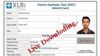 XAT Admit Card 2025   XAT Admit Card 2025 Kaise Download Kare || How To Download XAT 2025 Admit Card