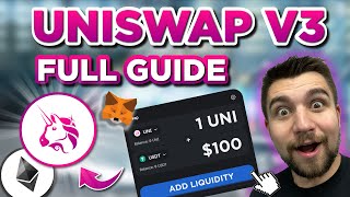 Adding Liquidity on Uniswap V3 setting up a NEW Trading Pair!