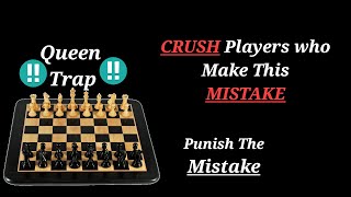 QUEEN TRAP In The Jobava London | PUNISH The Mistake