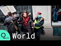 Protesters Clash With Police in London During Anti-Lockdown Protests