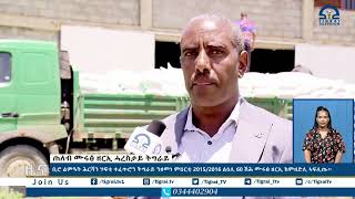 ቢሮ ልምዓት ሕርሻን ሃፍቲ ተፈጥሮን ትግራይ ንዘመነ ምህርቲ 2015/2016 ልዕሊ 60 ሽሕ ሙሩፅ ዘርኢ ከምዘድሊ ኣፍሊጡ፡፡