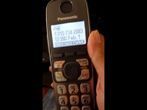 How to block and unblock a phone number on a panasonic handset How to block and unblock a phone number on a panasonic handset