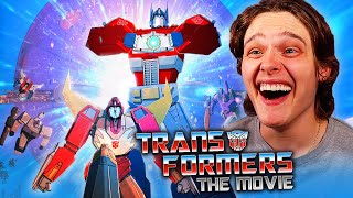 THE TRANSFORMERS: THE MOVIE (1986) REACTION! | FIRST TIME WATCHING! | REVIEW!