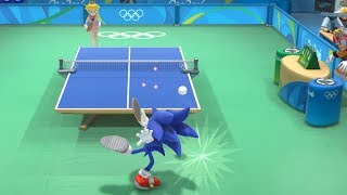 #Table Tennis -Sonic and  Peach - Mario and Sonic at The Rio 2016 Olympic Games